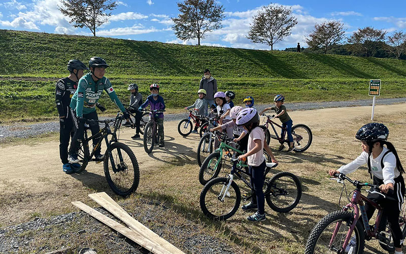 宮城県大河原町 マウンテンバイクパークS-PARK