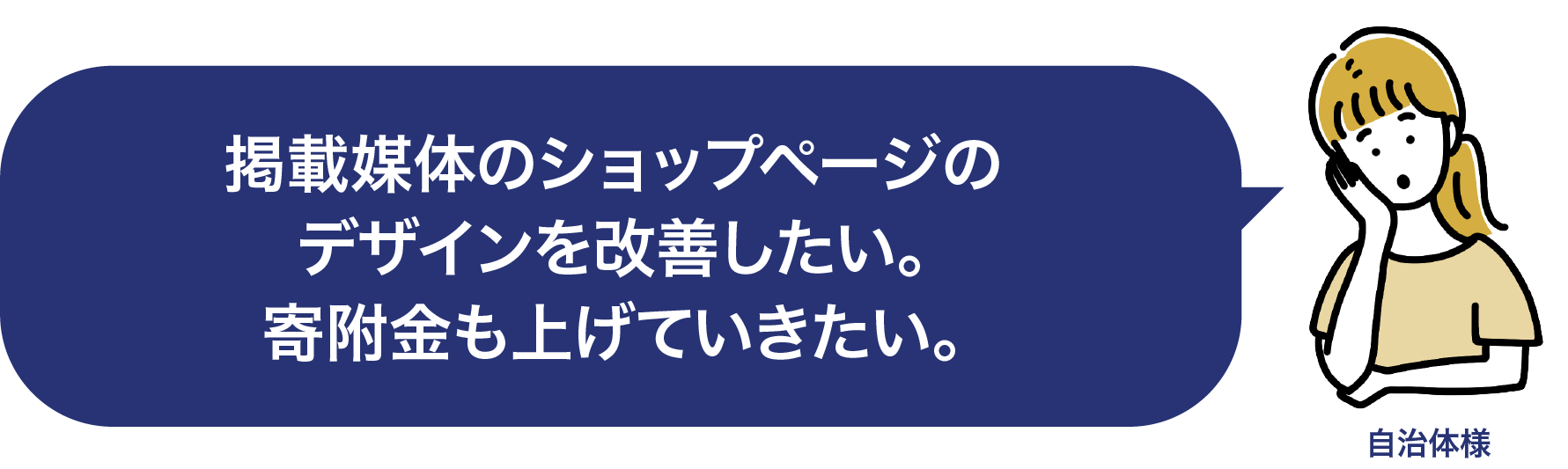 地元の企業と連携して、ふるさと納税を盛り上げたい。